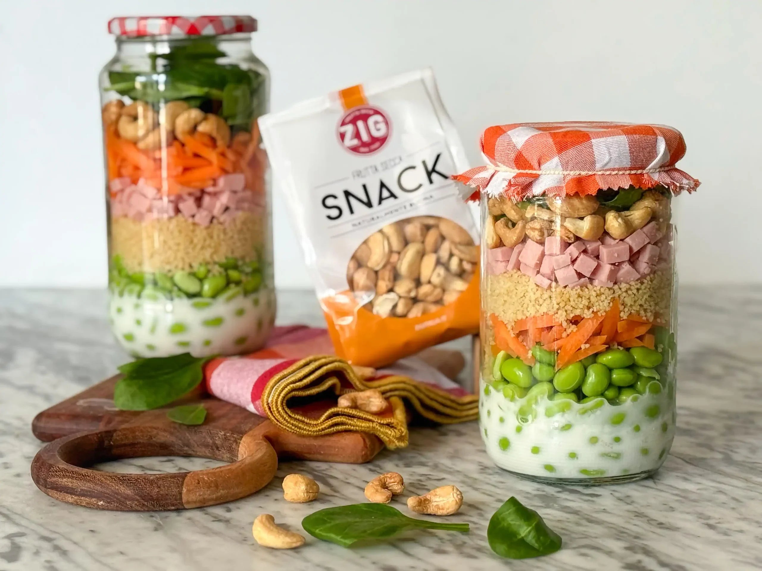 Jar salads - Ricette - Zig Italia