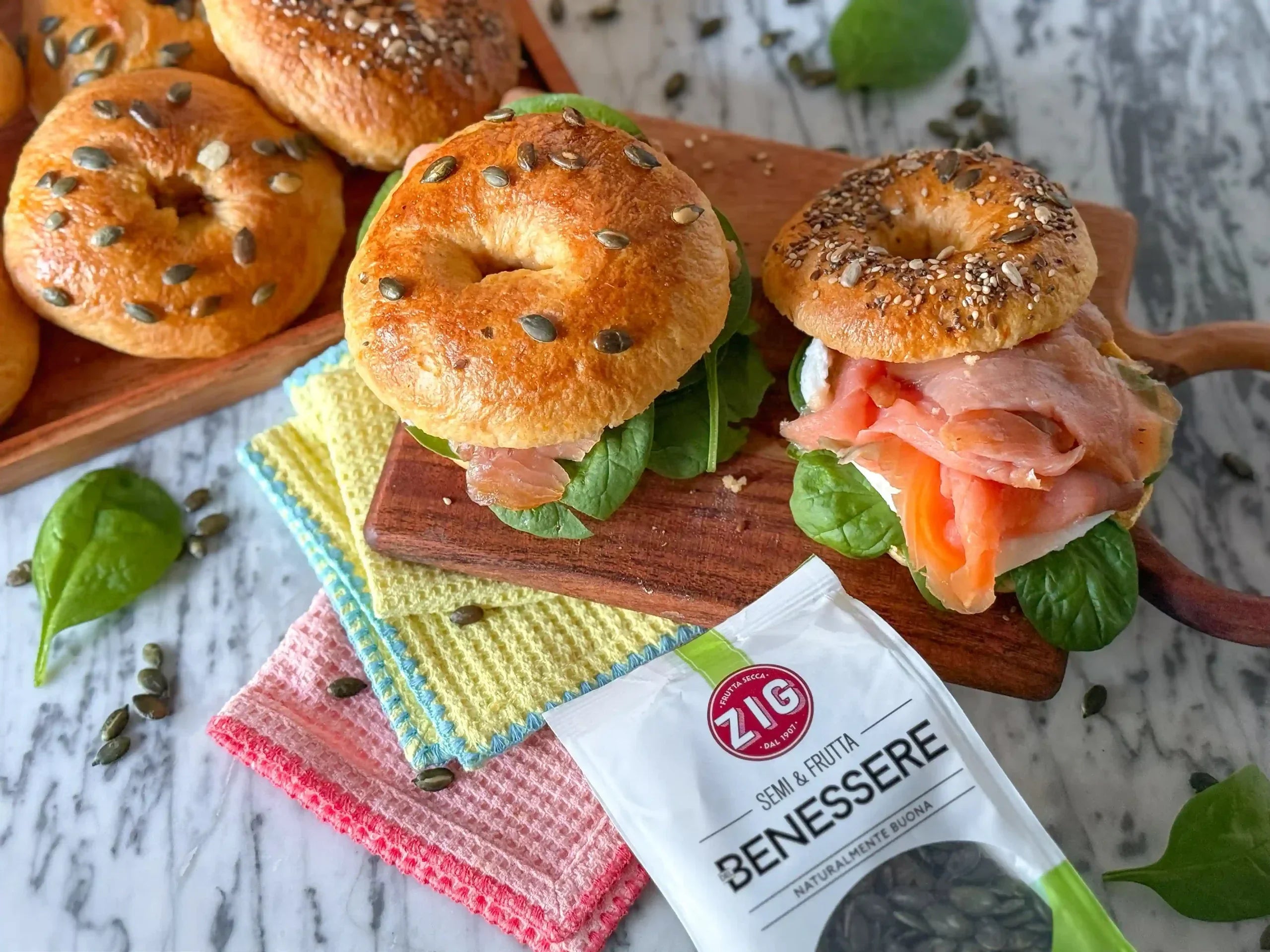 Bagels alla zucca - Ricette - Zig Italia