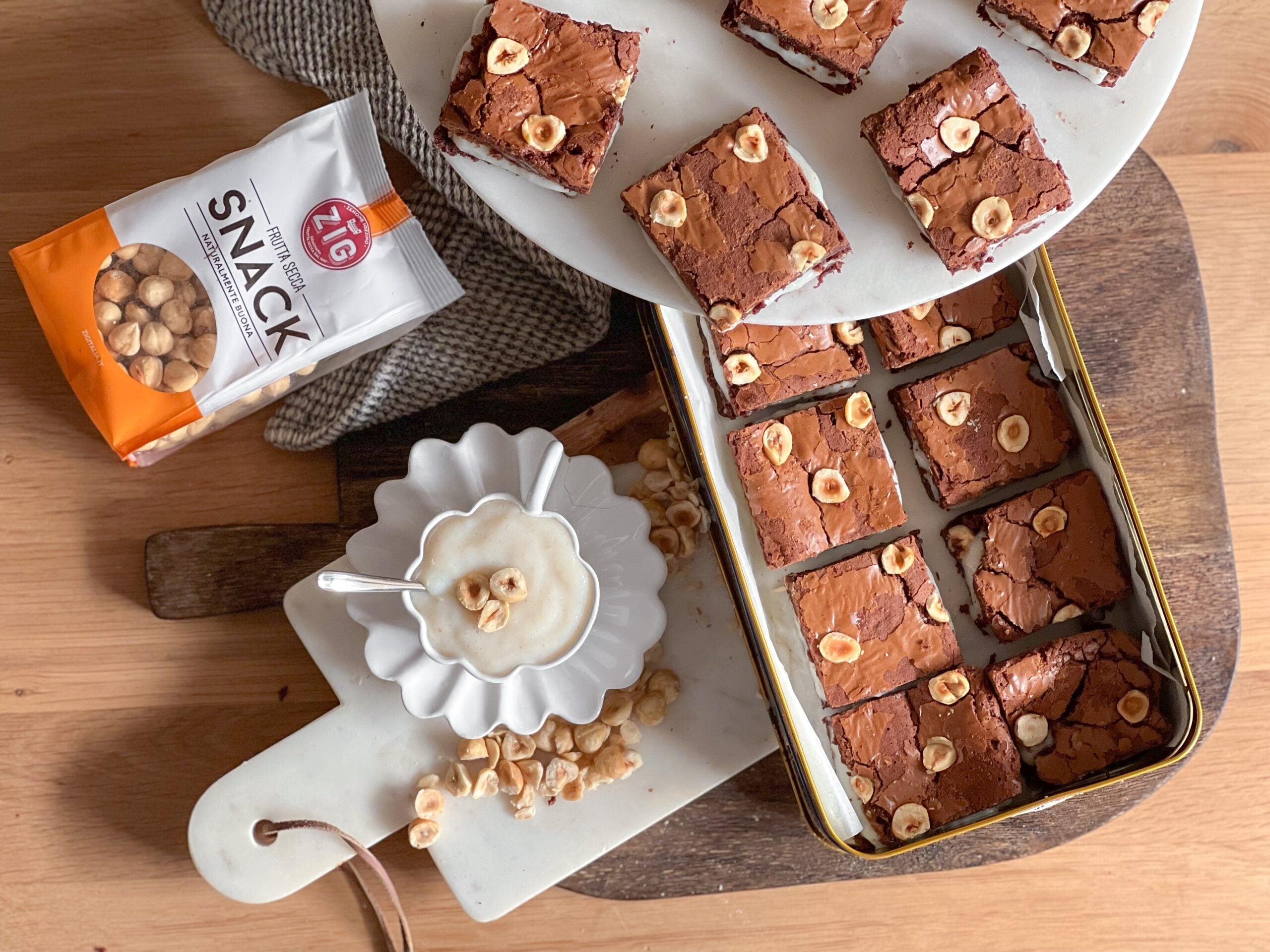 BROWNIES ALLE NOCCIOLE ZIG