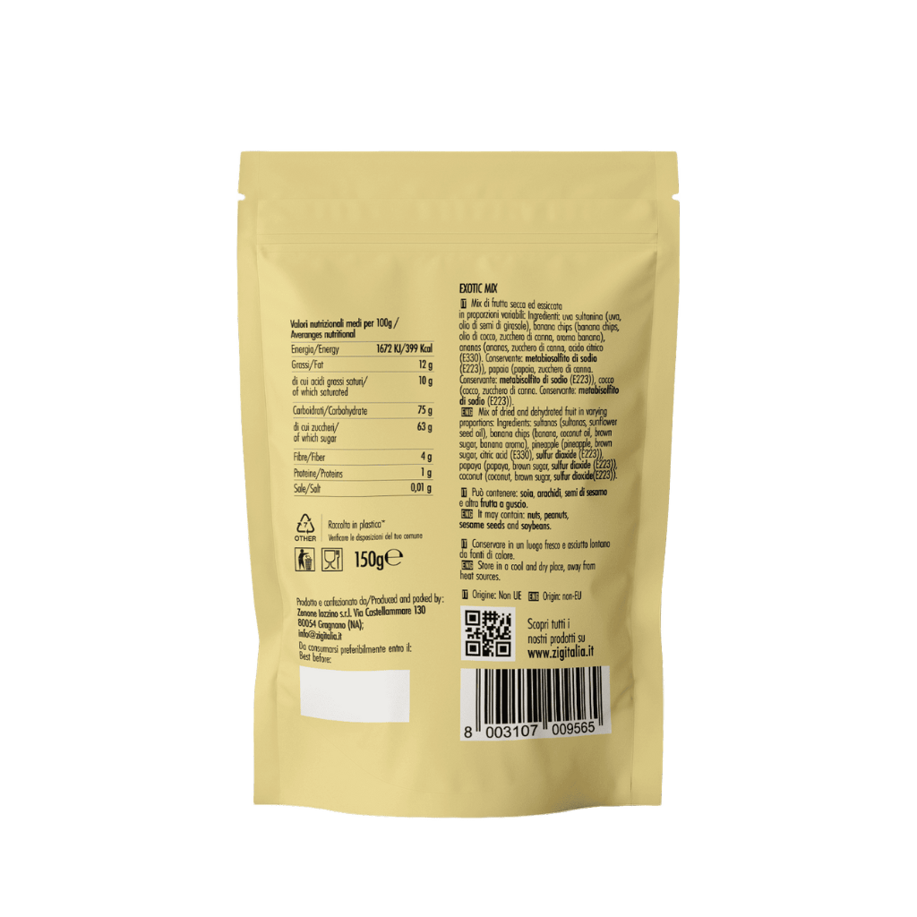 Exotic Mix doypack - 150 gr