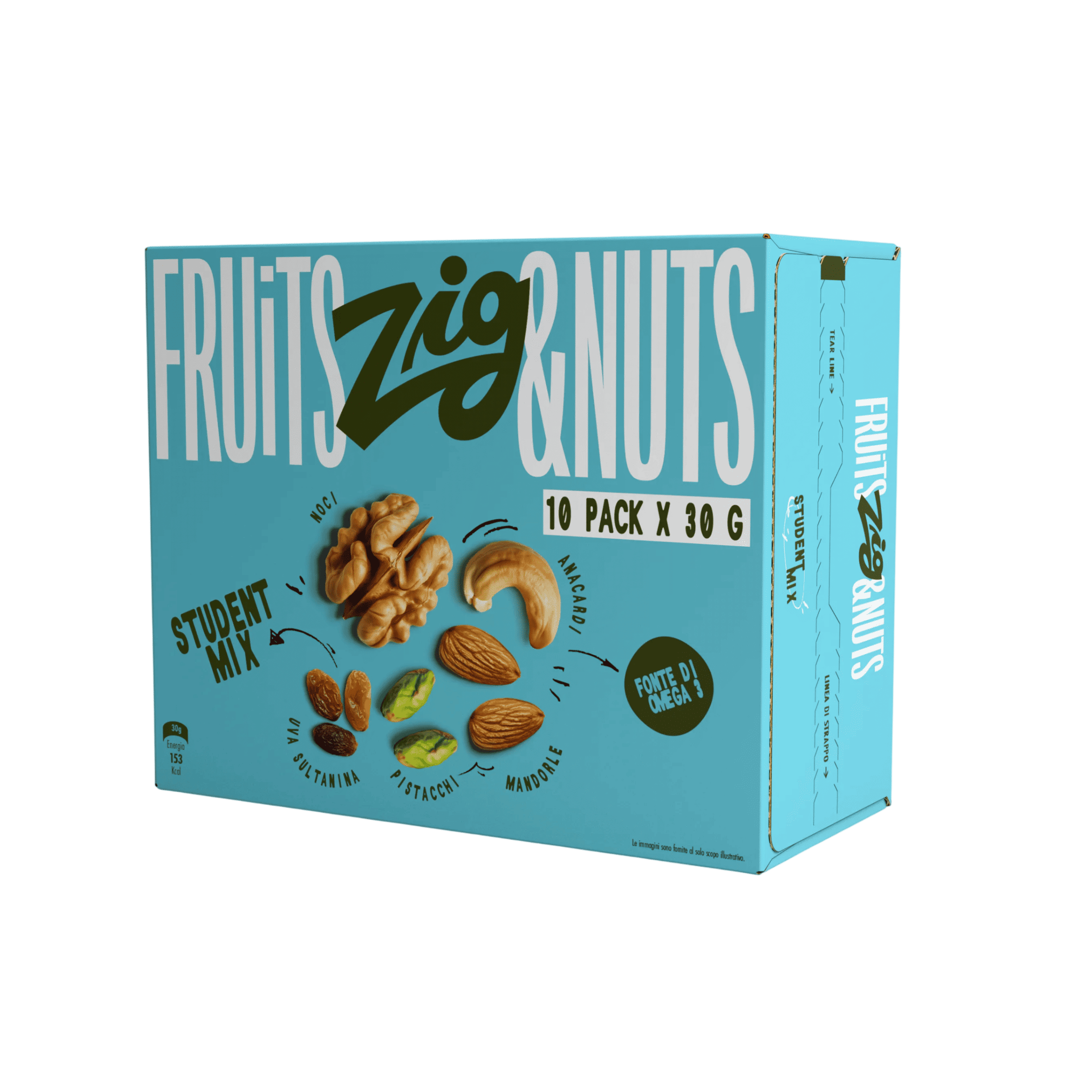 Studentenmix 30 g - Multipack (x10)