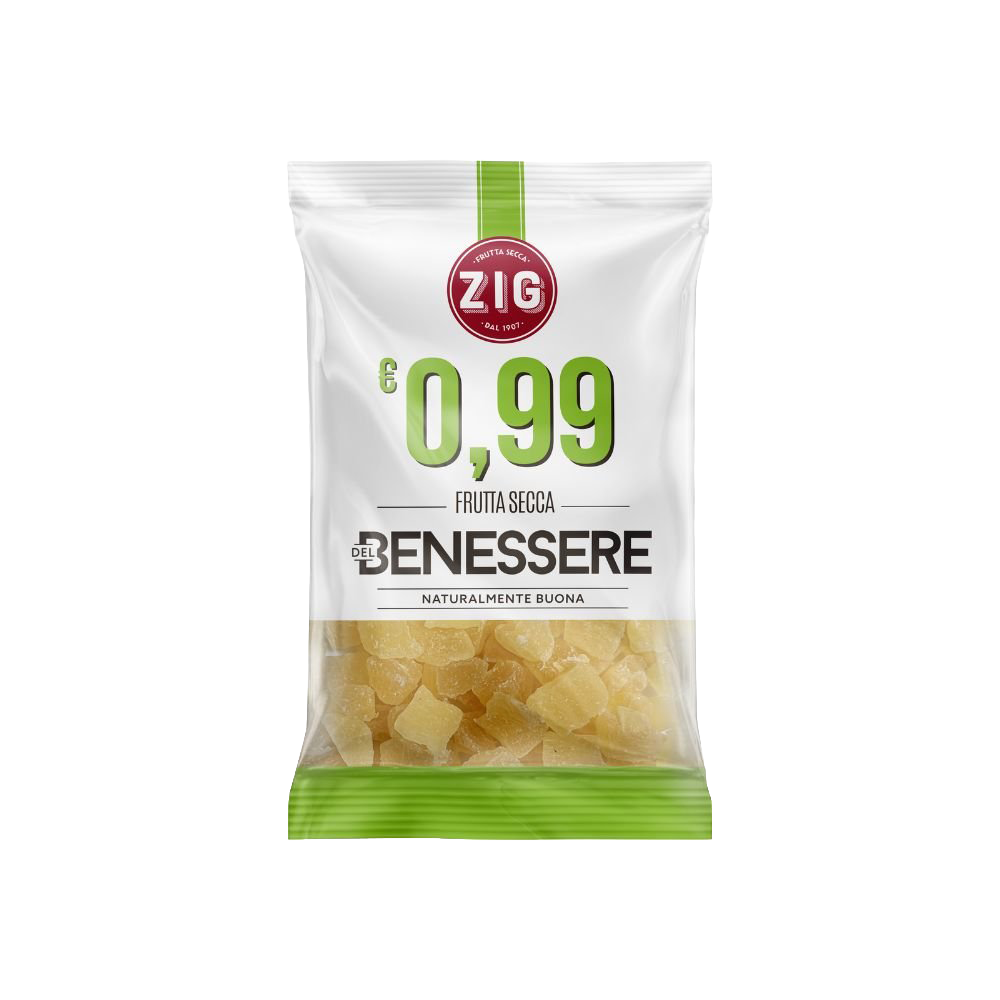 Ananas a cubetti 60 g - Zig Italia