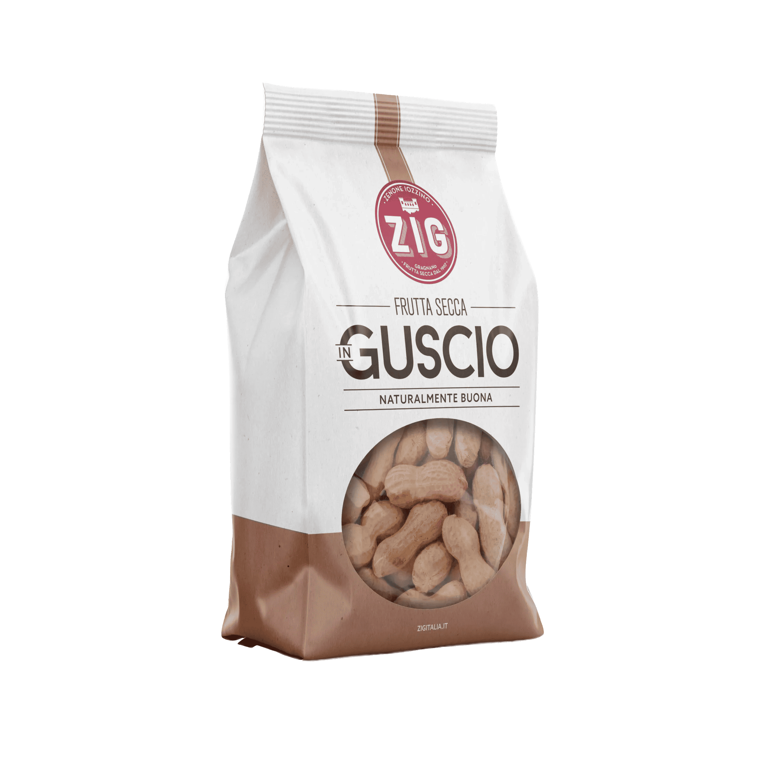 Roasted peanuts in shell - 400 gr