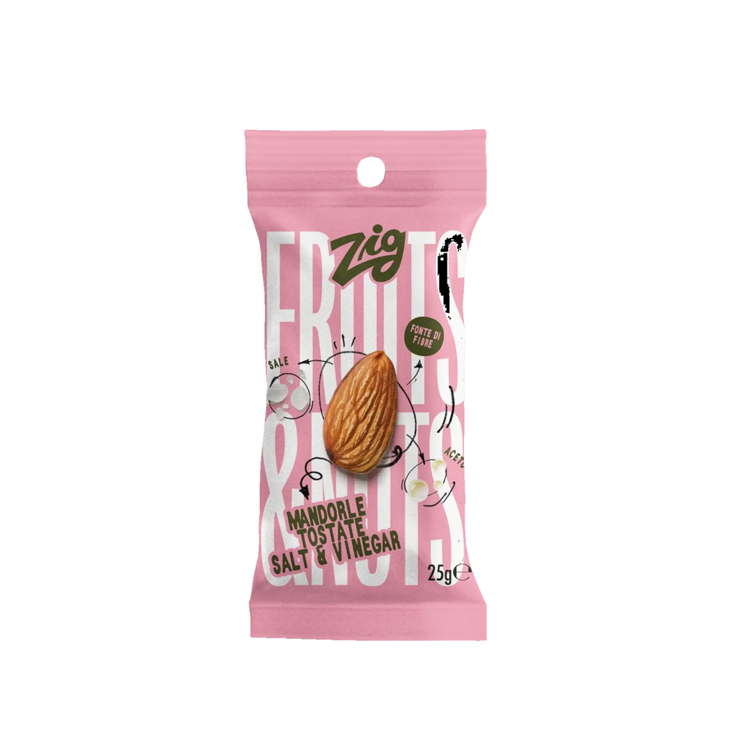 Mandorle Tostate Salt&Vinegar - 25 gr