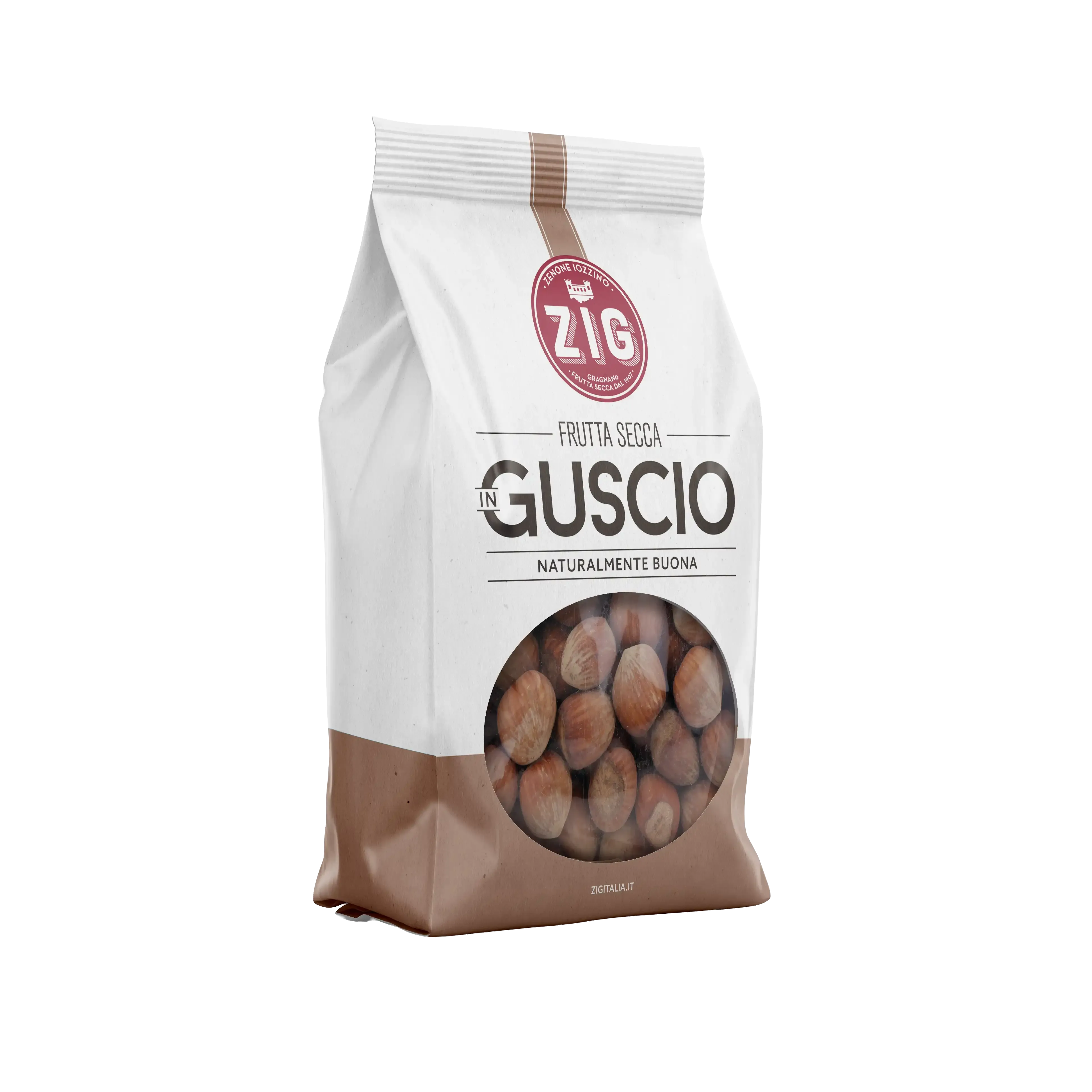 Nocciole in guscio tostate 250 g - Zig Italia