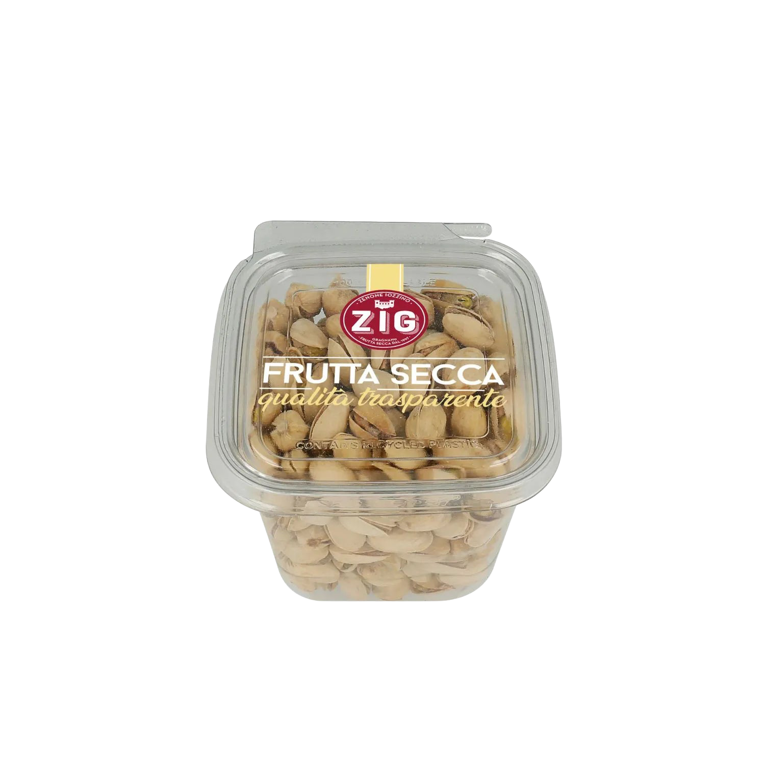 Pistacchi in guscio tostati e salati - Qualità Trasparente - 350 gr