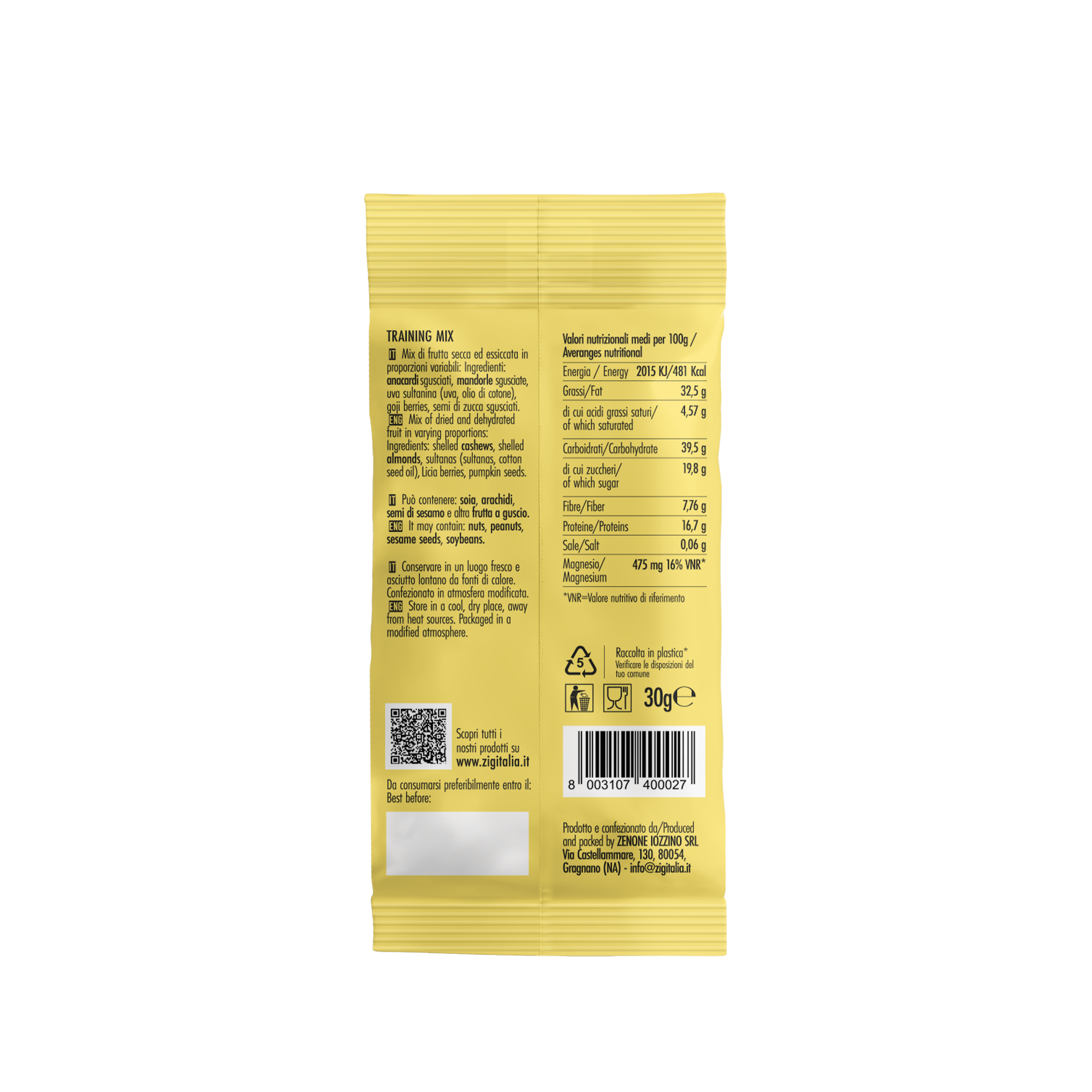 Training Mix 30 g - Multipack (x10)