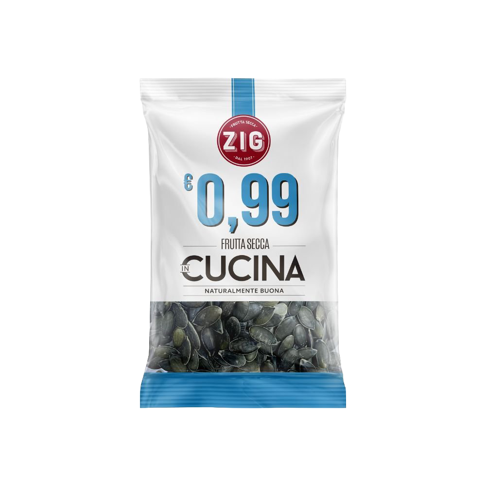 Semi di zucca sgusciati 70 g - Zig Italia