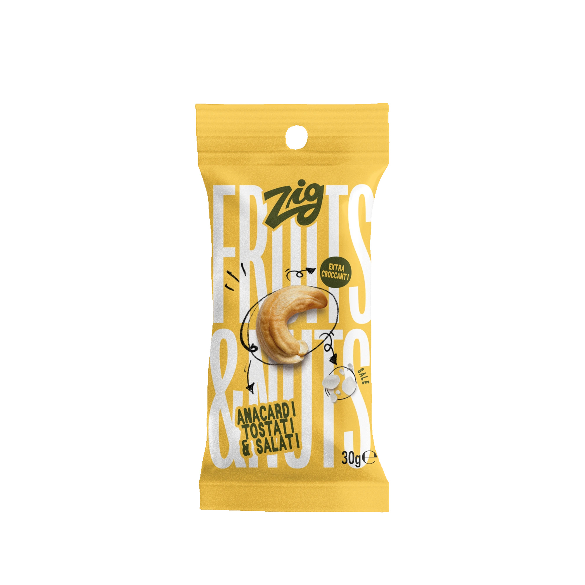 Anacardi tostati e salati - Multipack (x10)
