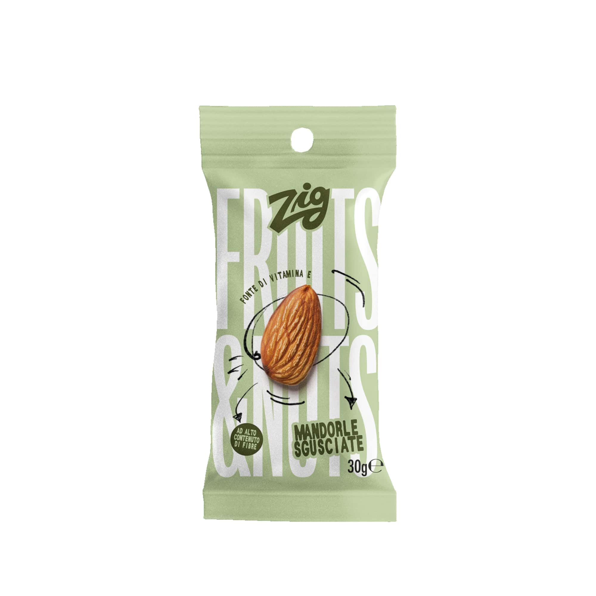 Mandorle sgusciate 30 g - Multipack (x10)