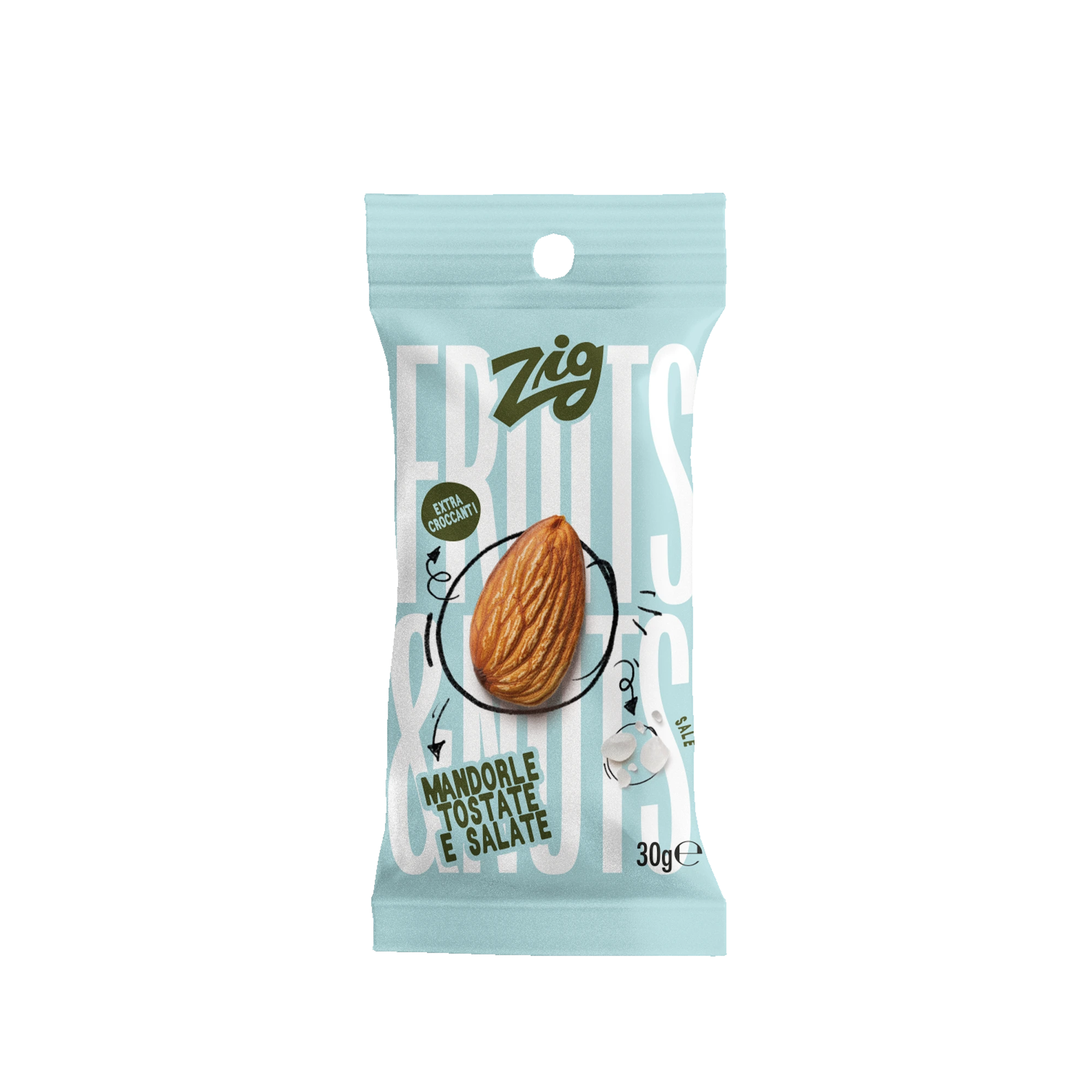 Mandorle tostate e salate - Multipack (x10)