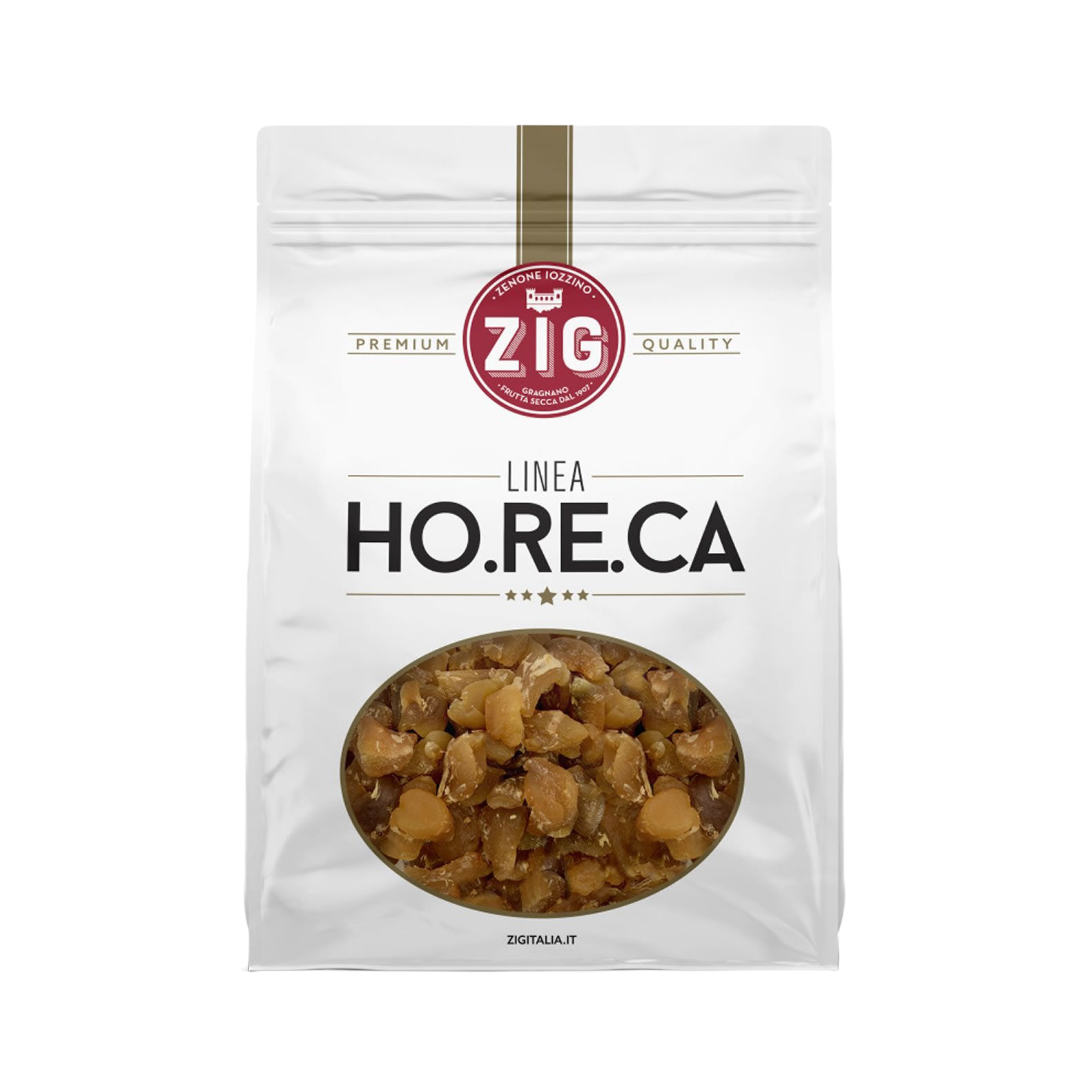 Gingembre séché naturellement avec fructose - 1 kg