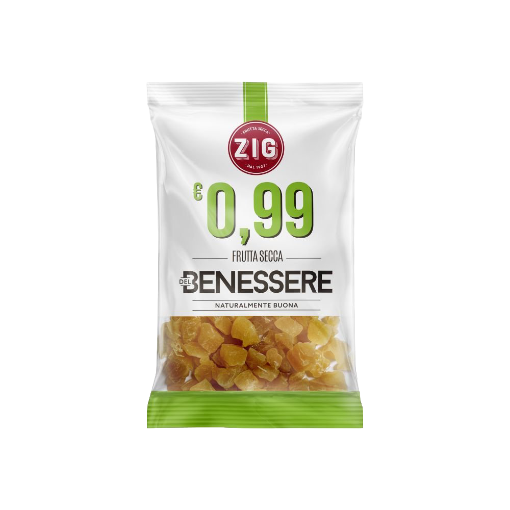Zenzero a cubetti - 70 gr