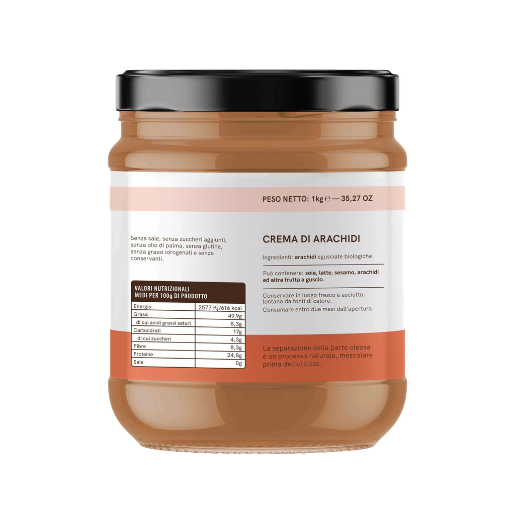 Crema di Arachidi BIO 1kg