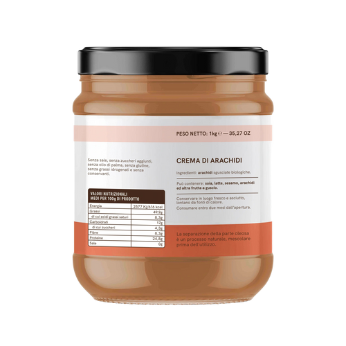 Crema di Arachidi BIO 1kg