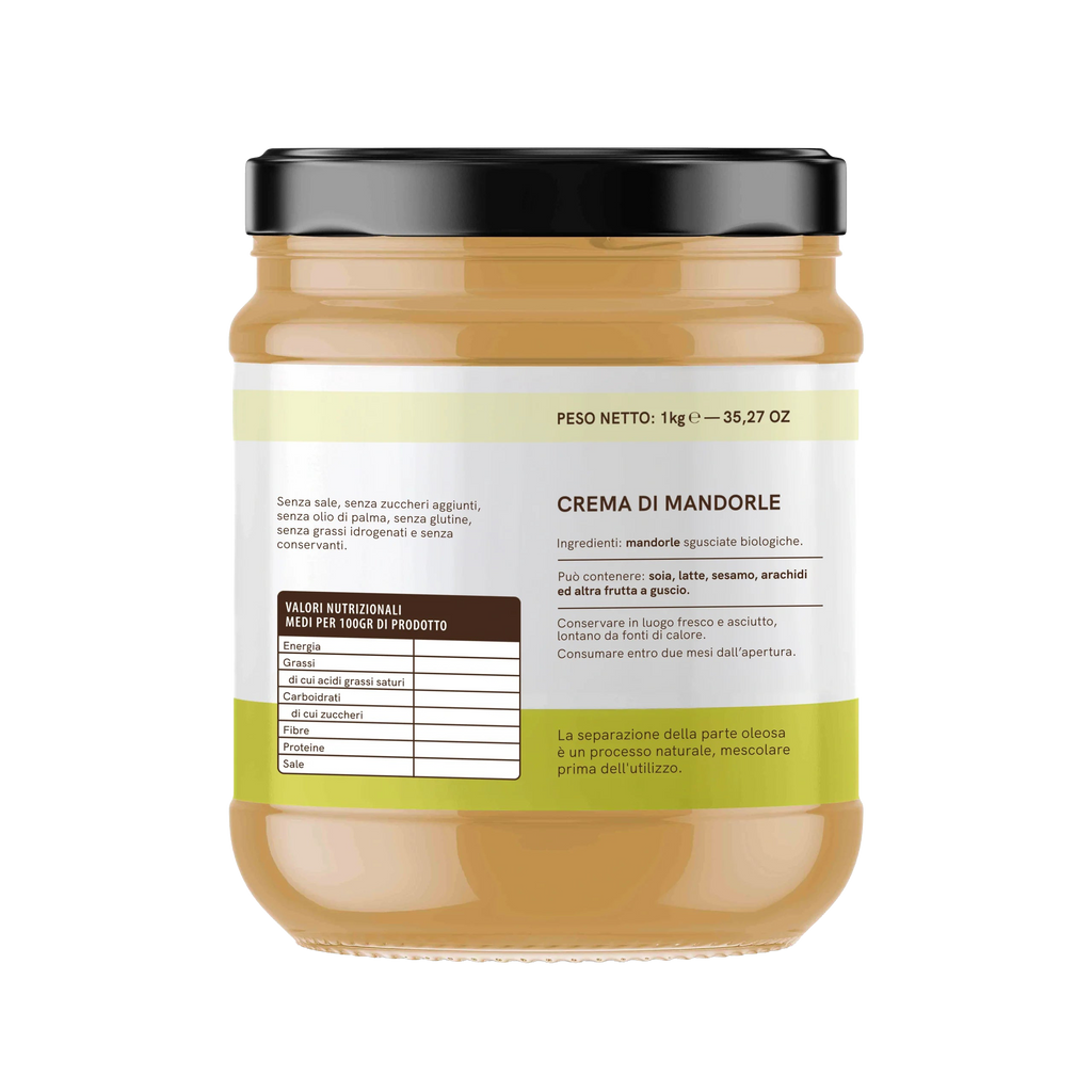 Crema di Mandorle BIO 1kg