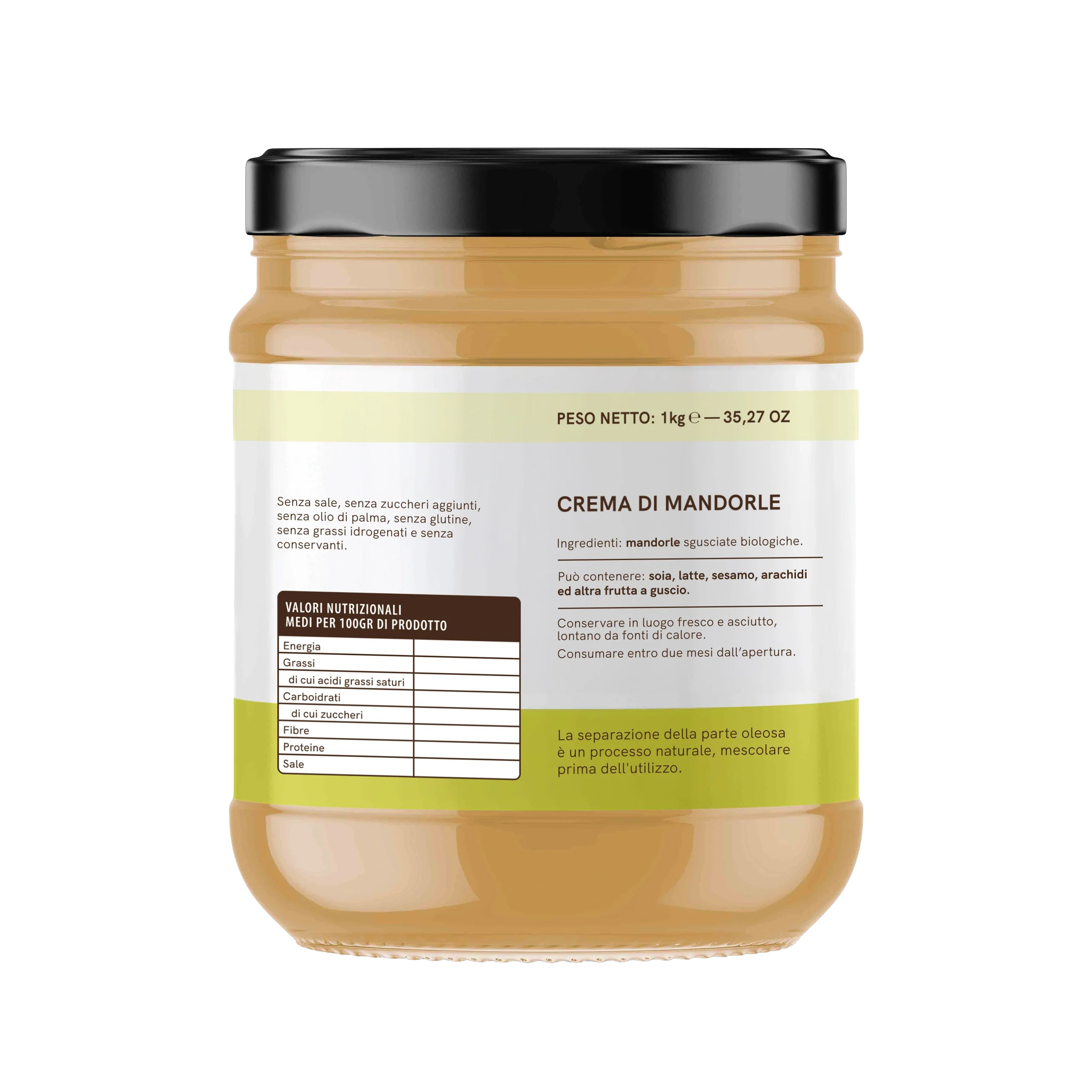 Crema di Mandorle BIO 1kg