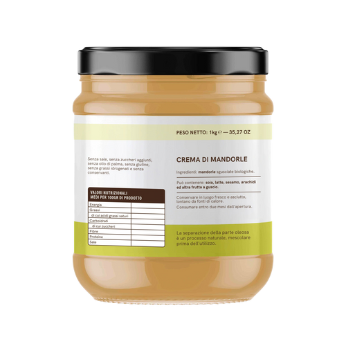 Crema di Mandorle BIO 1kg