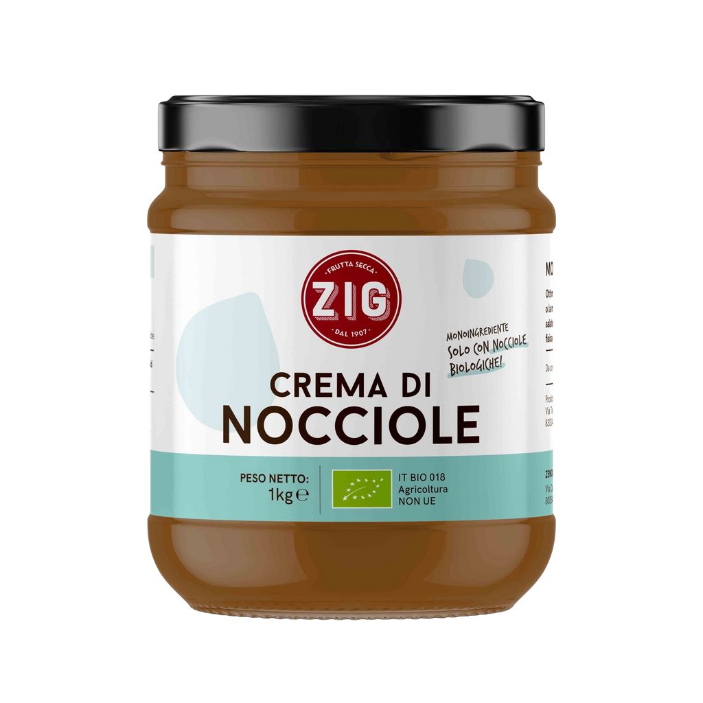 Crema de avellanas orgánica 1 kg