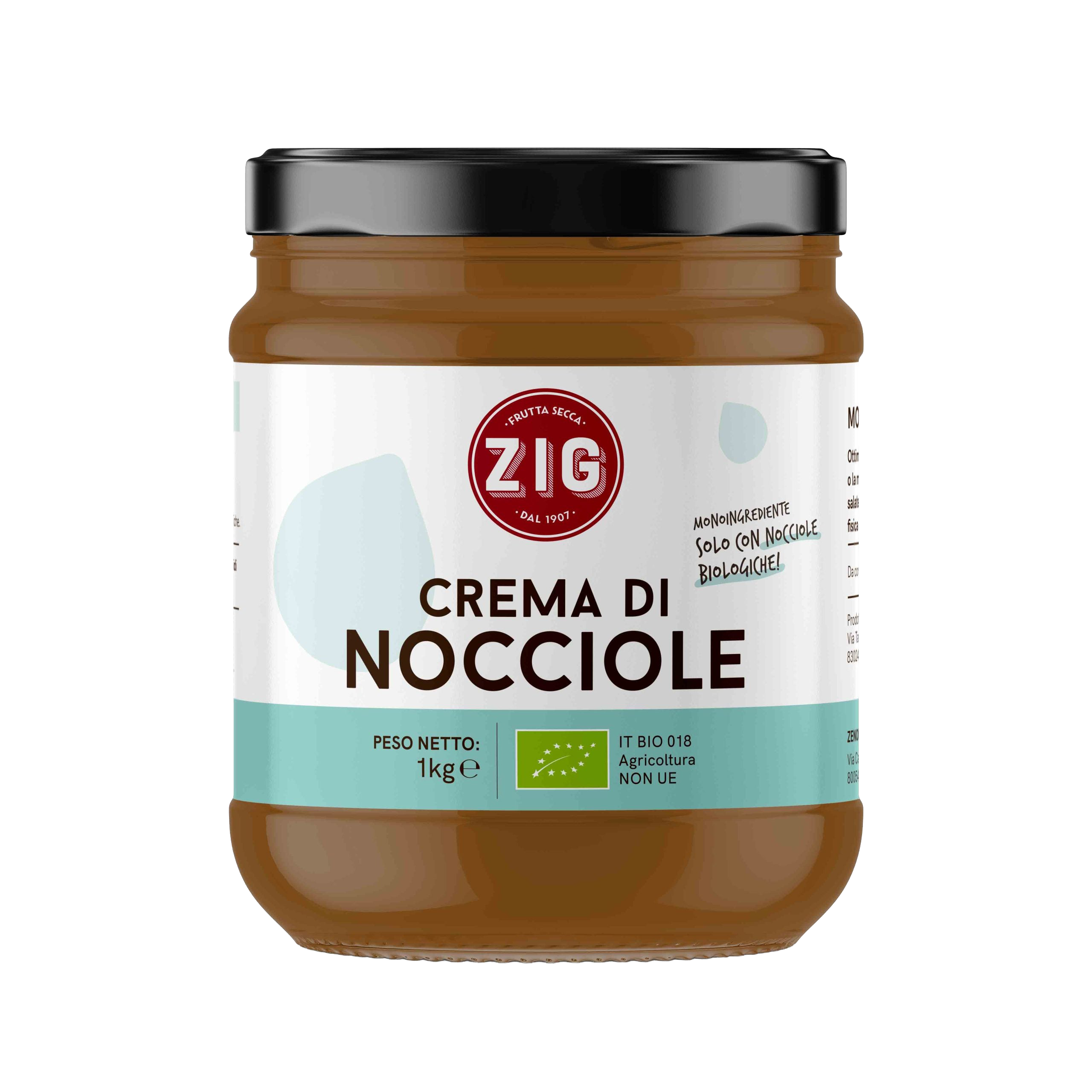 Crema de avellanas orgánica 1 kg