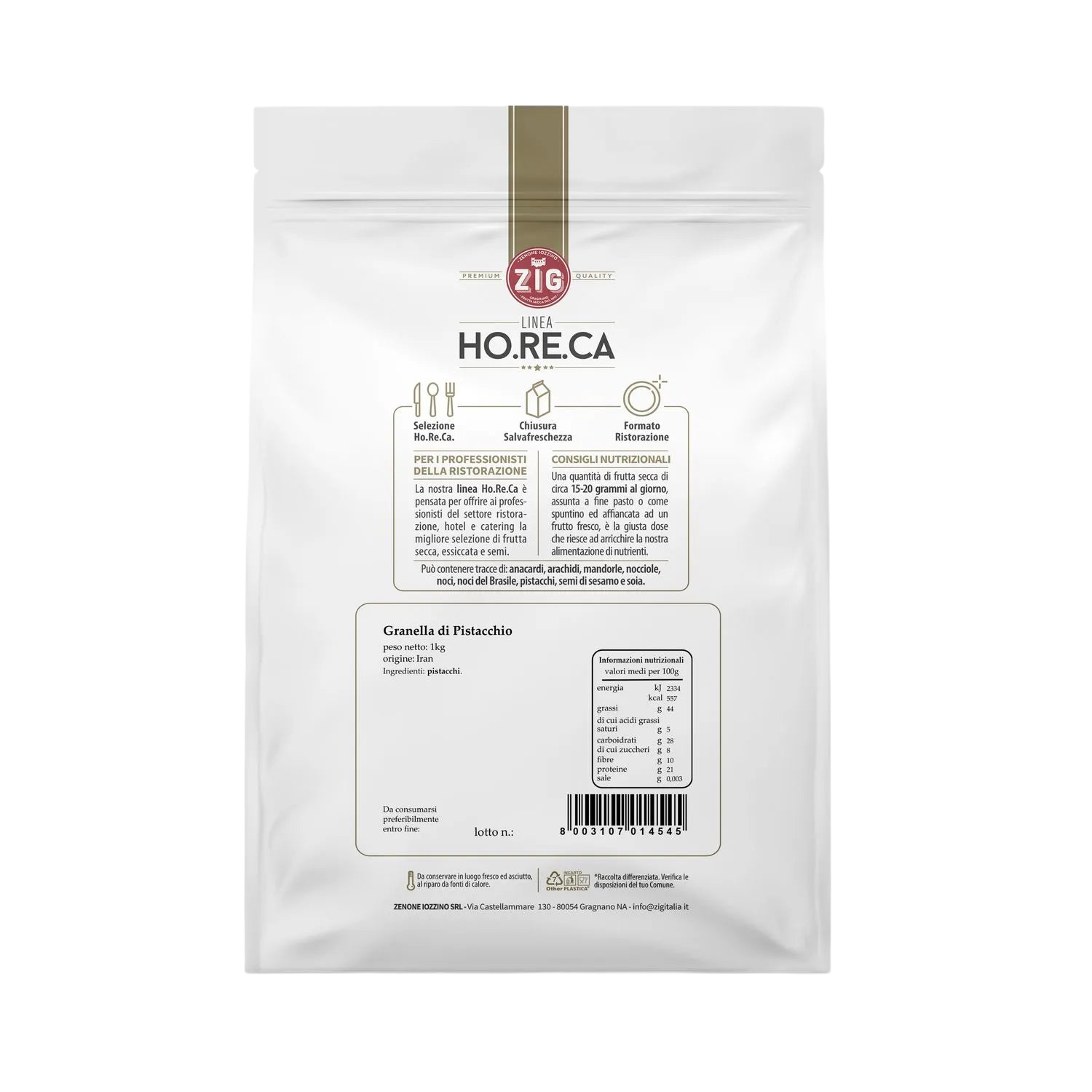 Granella di pistacchi - 1kg