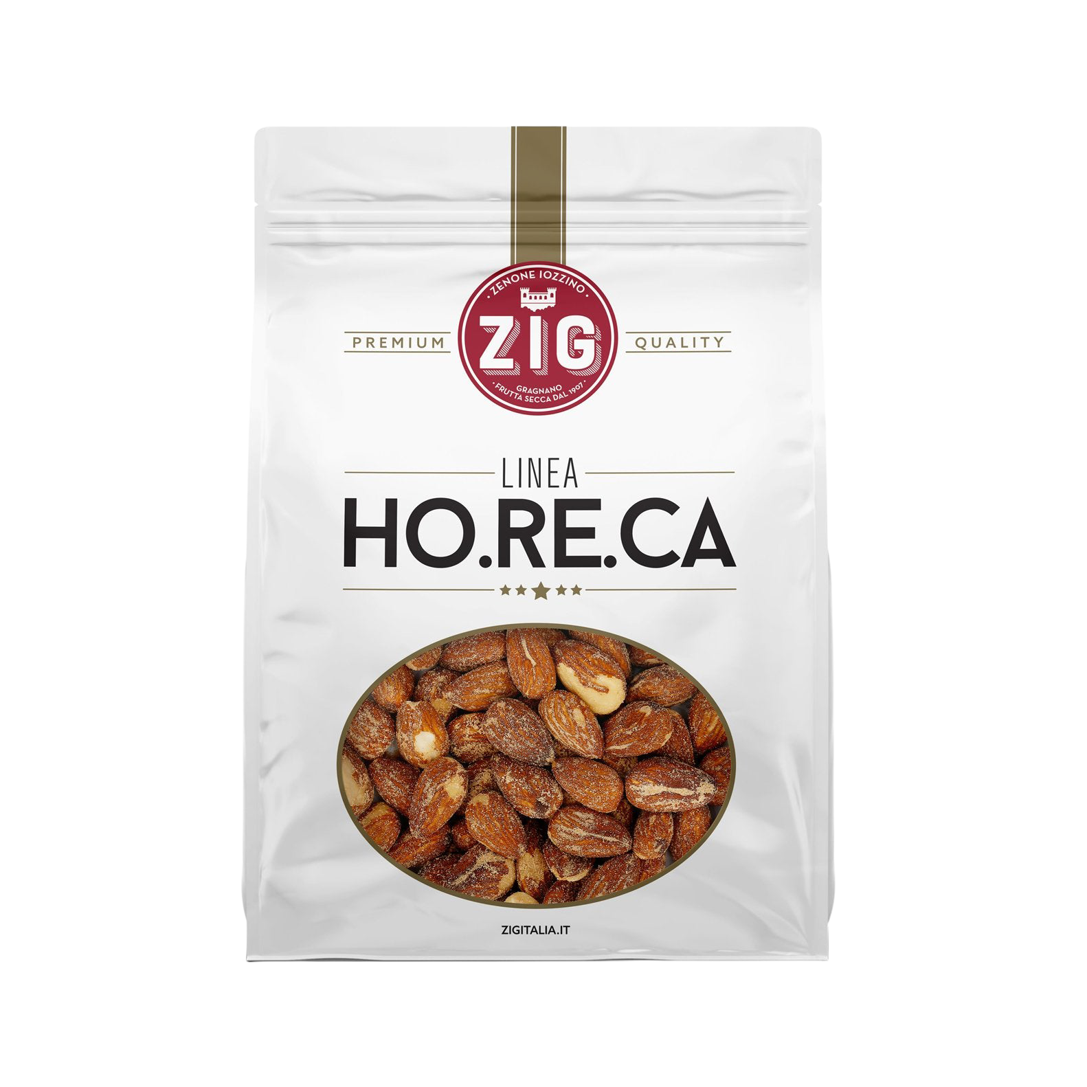 Wasabi Toasted Almonds - 1kg