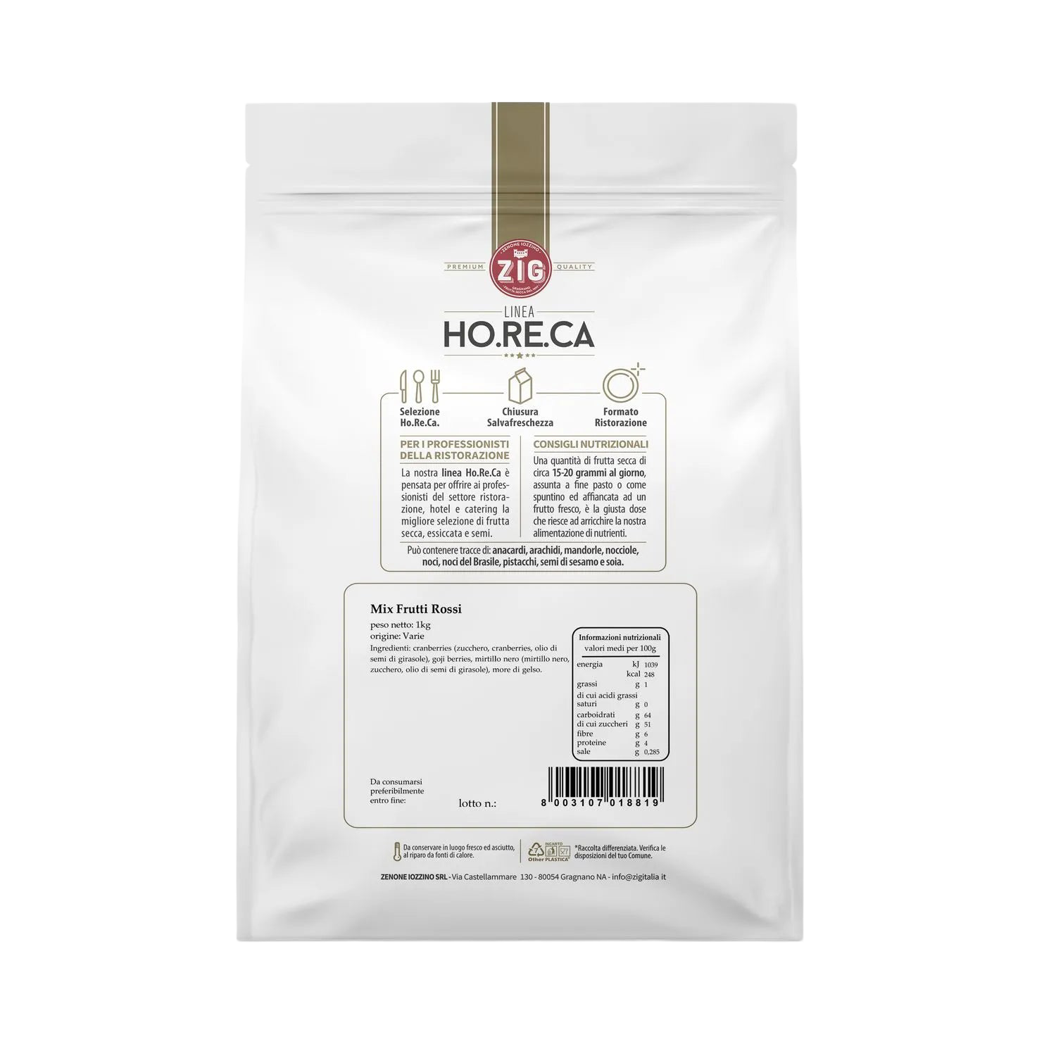Gemischte rote Früchte - 1 kg